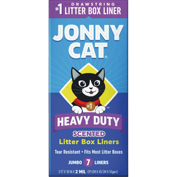 Jonny Cat Disposable Jumbo Litter Box Liner (7-Pack) C00157
