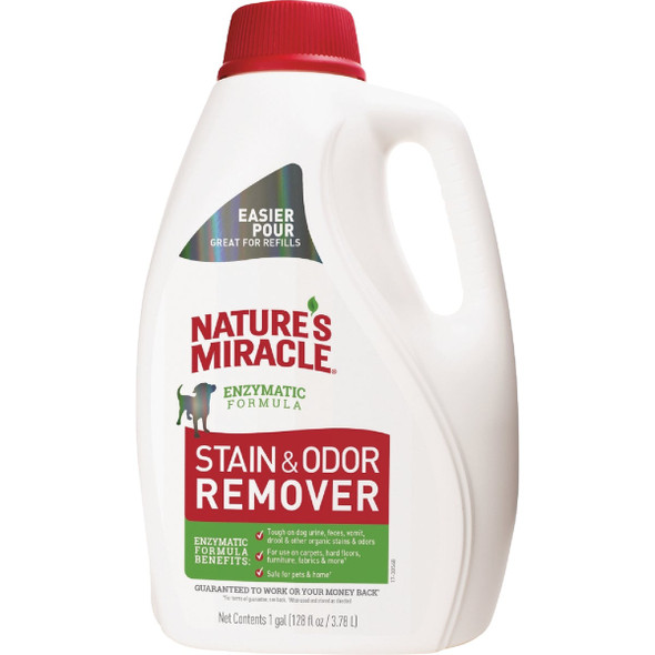 Nature's Miracle 128 Oz. Liquid Dog Stain & Odor Remover P-98151