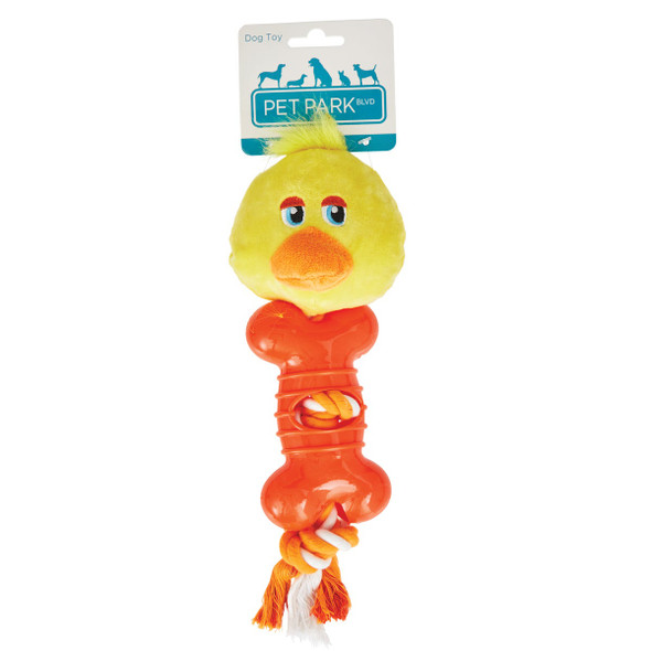 Boss Pet Pet Park Blvd Ropers Duck Dog Toy US2216 10 729503