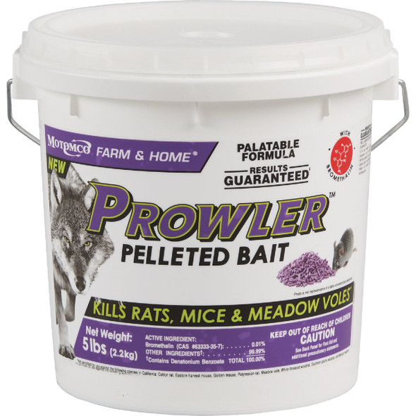 Prowler 5 Lb. Rats, Mice, & Meadow Voles Pelleted Bait 22190
