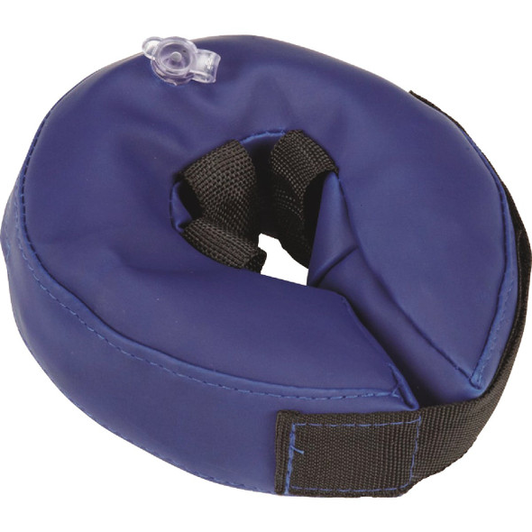 Total Pet Health Medium Blue Inflatable Pet Collar TP3630 16 19