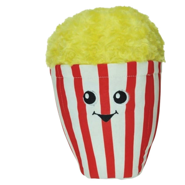 Boss Pet Chomper Food Junkeez Plush Popcorn Small Dog Toy ZD2206 12 20