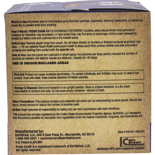 Fresh Cab Ant & Cockroach Deterrent (4-Pack)