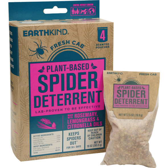 EarthKind Fresh Cab Spider Deterrent (4-Pack) SPD4P36D6