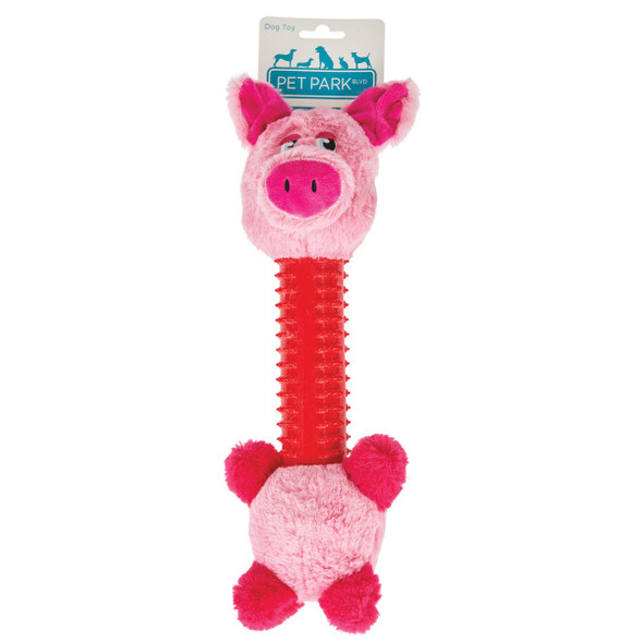 Boss Pet Pet Park Blvd Sillies Pig Dog Toy