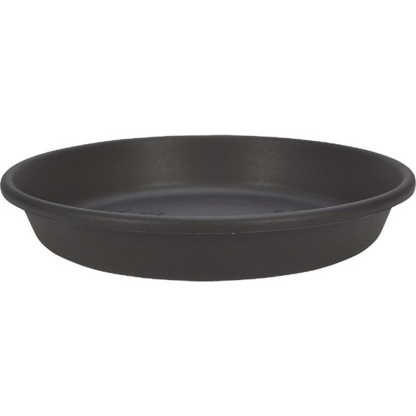 HC Companies 16 In. Black Classic Saucer PCS16005G18