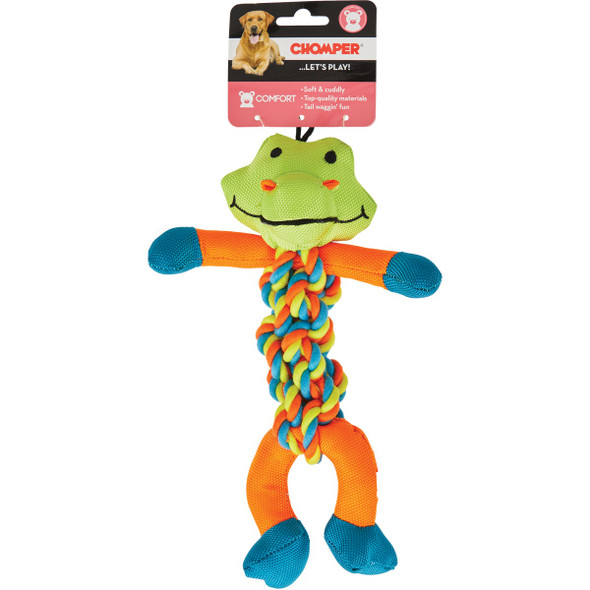 Boss Pet Chomper Rope Braided Body Dog Toy WB15636 751096