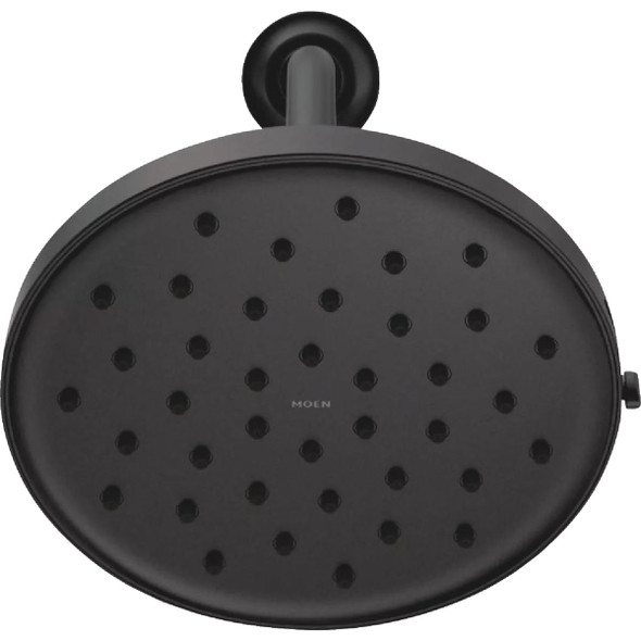 Moen Verso Rainshower Matte Black 9 In. Dia. Spray Head Rainshower 220R2EPBL