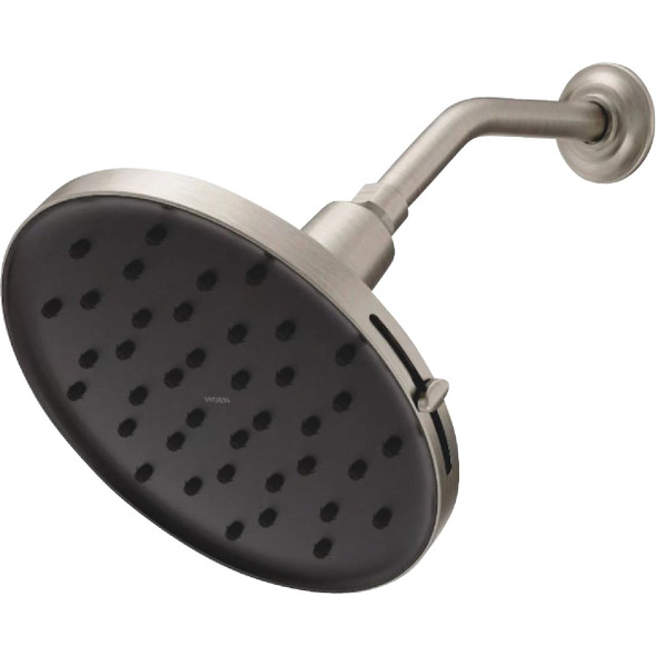 Moen Verso Rainshower Spot Resistant Brushed Nickel 9 In. Dia. Spray Head Rainshower