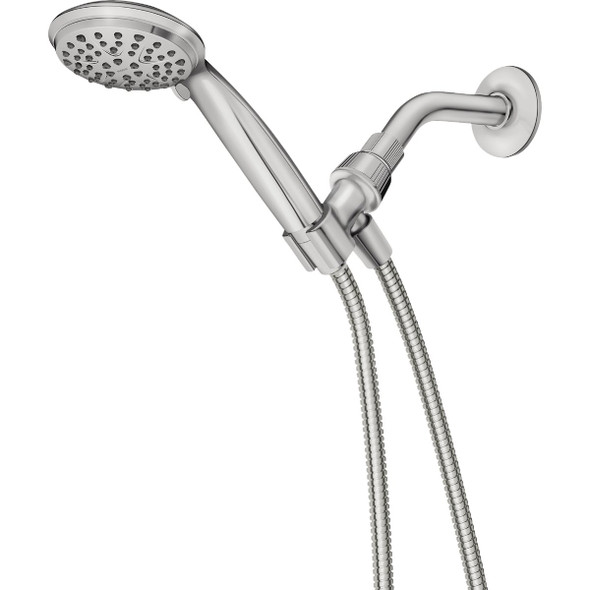 Moen Chrome 6-Function 4 In. Dia. Spray Head Handheld Shower 218H0