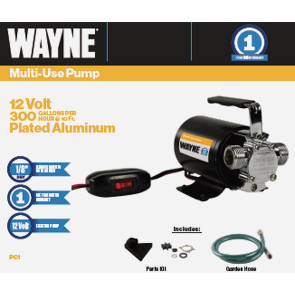 Wayne 12V Portable Electric Multi-Purpose Pump Wayne 12V Portable Electric Multi-Purpose Pump
