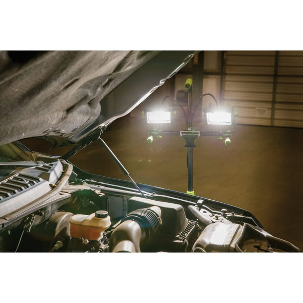 PowerSmith 8000 Lm. LED Dual Head Work Light PWLD080T 519802