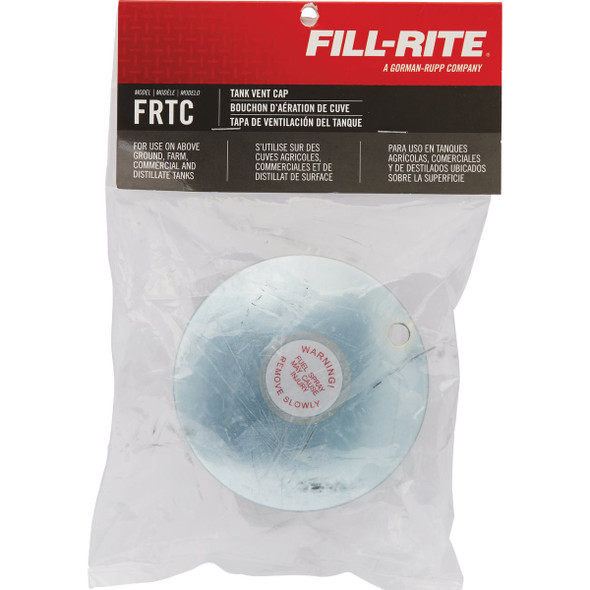 Fill-Rite Venting Pressure Tank Cap