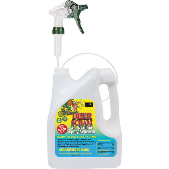 Deer Scram 1 Gal. Ready to Use Trigger Spray Deer Repellent 9003