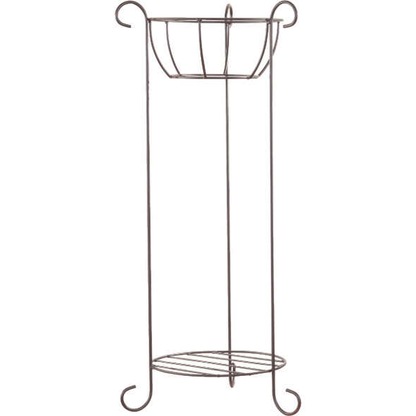 American Gardenworks 36 In. H. Black Powder Coated Steel Plant Stand GPST