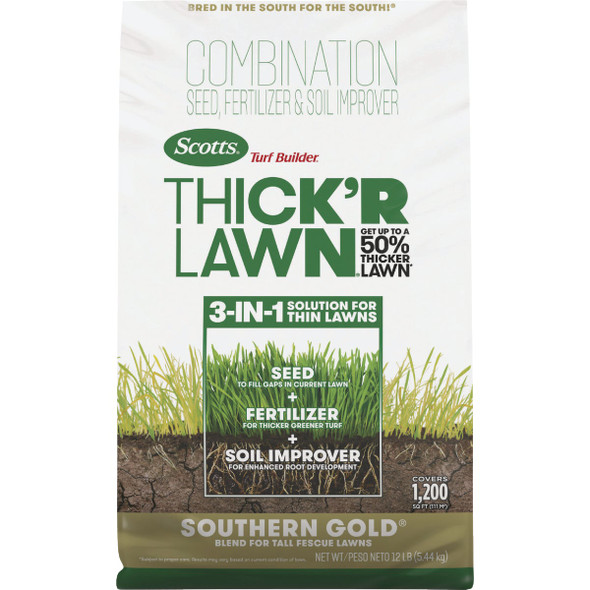 Turf Builder 12# Thk Sthgld Grassseed 30457