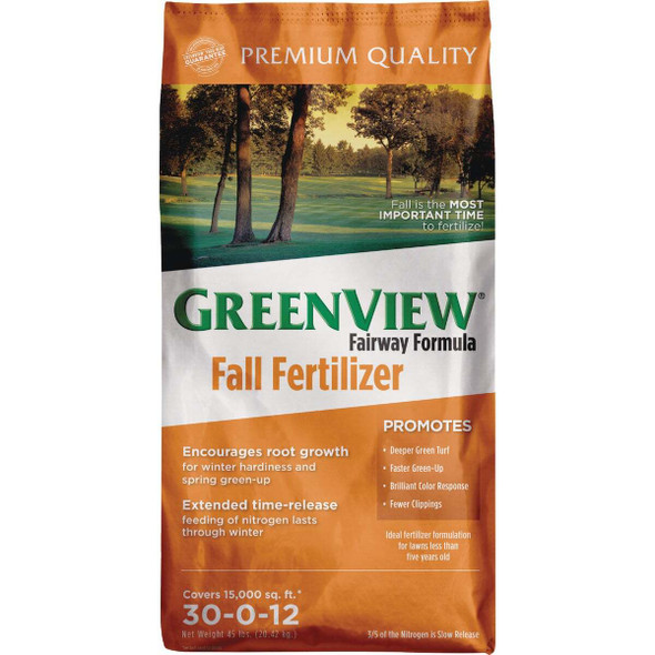 GreenView Fairway Formula 45 Lb. 15,000 Sq. Ft. 30-0-12 Fall Fertilizer 2129857