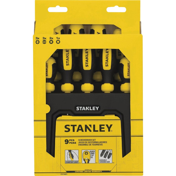 Stanley Screwdriver Set with Stand (9-Piece) STHT60835 318865