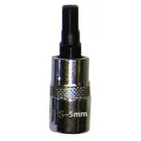 4mm Hex Bit, 1/4" Sq Dr Bit Holder HM-4MM