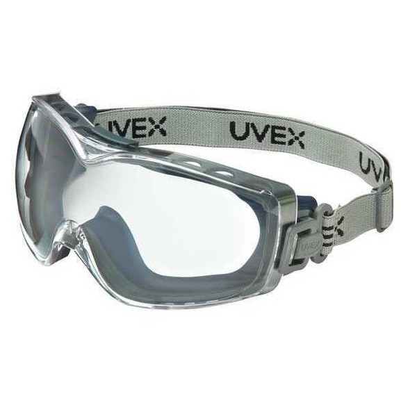Stealth Series, Indirect Safety Goggles Goggles, Elastomer Frame, Clear Lens