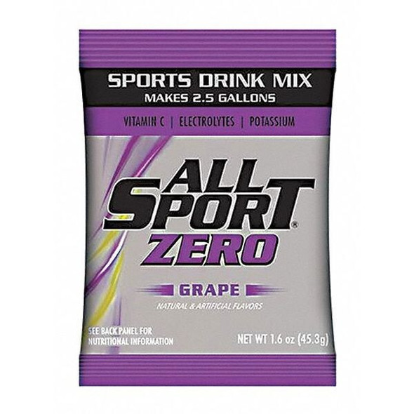 All Sport Sports Drink Mix,Grape Zero Flavor,PK30 10124813