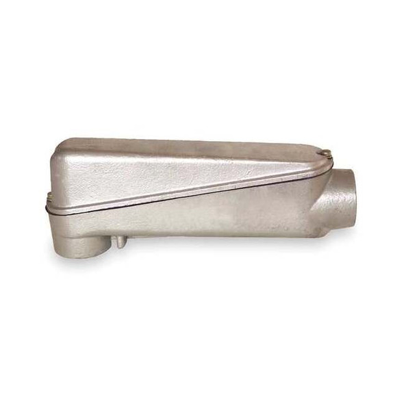 Hubbell Killark Conduit Outlet Body,Aluminum,LB MOLBD-6