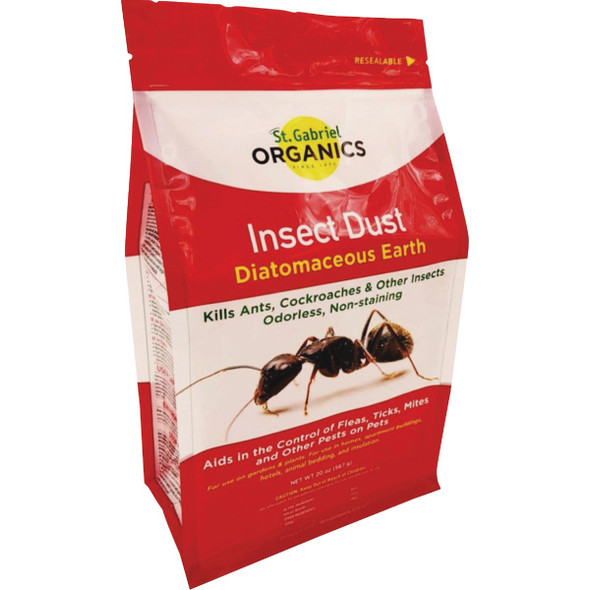 St. Gabriel Organics 20 Oz. Insect Dust Diatomaceous Earth 50028-3