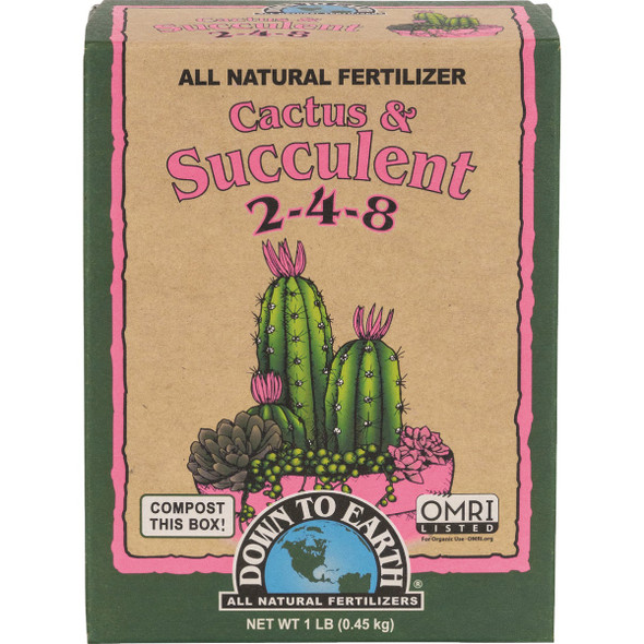 Down To Earth 1 Lb. 2-4-8 Cactus Mix DTE17878