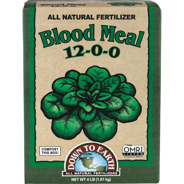 Down To Earth 0.5 Lb. 12-0-0 Blood Meal DTE17807