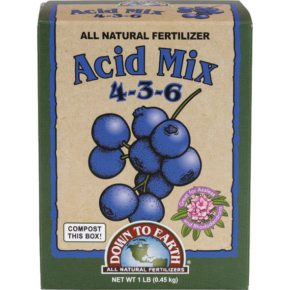 Down To Earth 15 Lb. 4-3-6 Acid Mix DTE15824