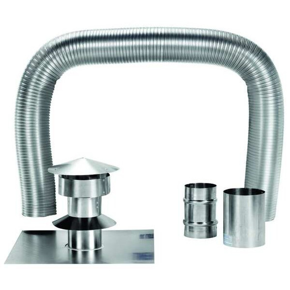 Westaflex Chimney Liner Kit,6" Dia.,35 ft. L 9513