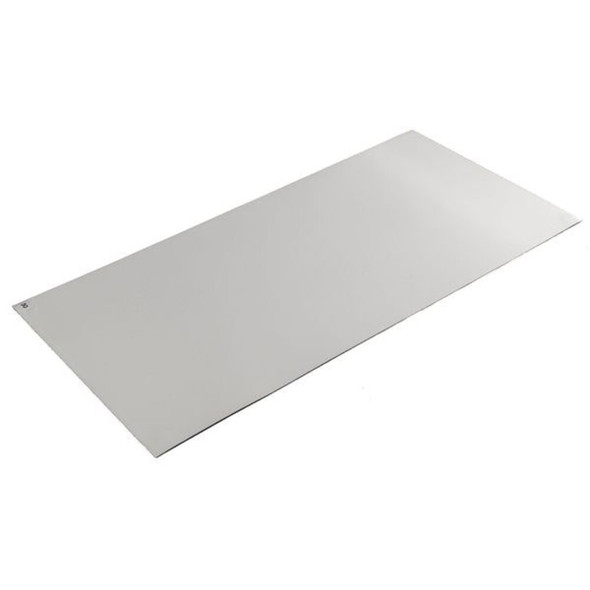 Tacky Floor Mat, Polyethylene, 3.18mm Thick, 24 in W x 45 in L, White, 30, 4 PK  2UYC6
