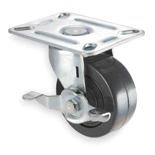 Manufacturer Varies Swivel Plate Caster,Phenolic,4 in.,450 lb. 1UKW2