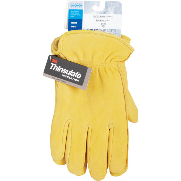 Boss Arctik Men's Medium Deerskin Leather Premium Winter Work Glove B98401-M 710787