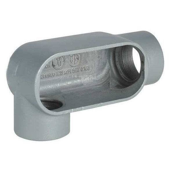 Hubbell Killark Conduit Outlet Body,Alum,Trd Sz 3/4in LR27SA