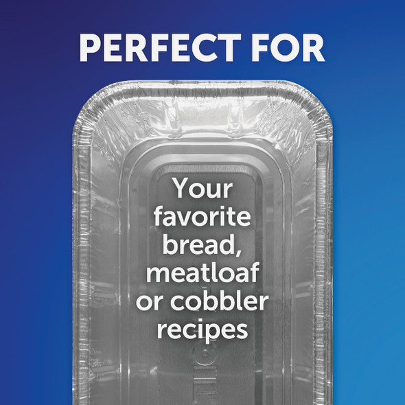 E-Z Foil Loaf Pan (2-Count) Z91943 Pack of 12 603543
