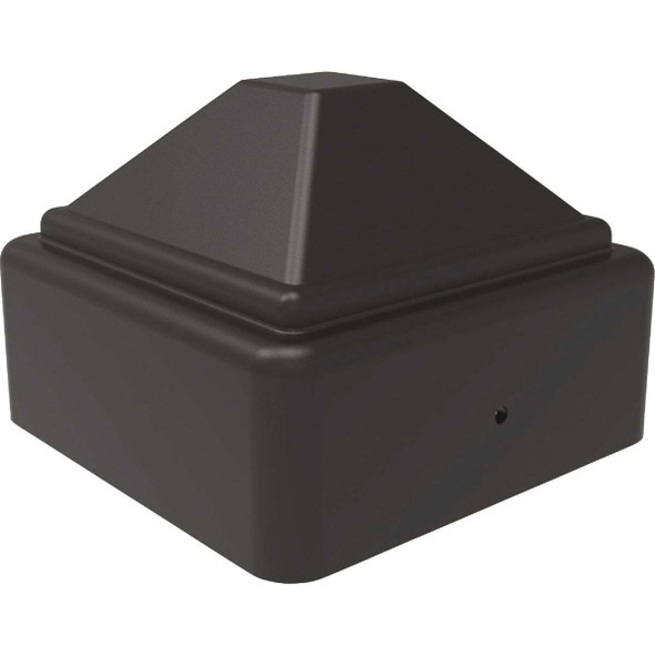 Fortress Building Products Fe26 3" Blk Post Cap 53503108