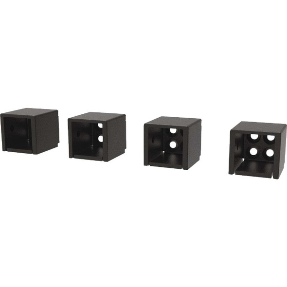 Fortress Building Products 4pc Fe26 Blk Unv Brkt 53504008