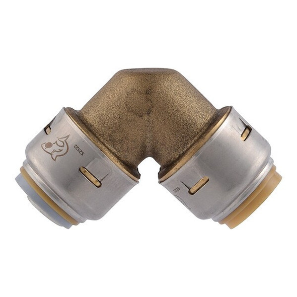 Sharkbite Max Adapter,Brass,1/2 in Size A Pipe Size UR4248