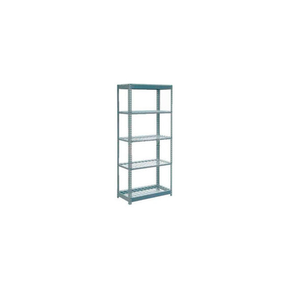 Global Industrial 5 Shelf Standard Duty Boltless Shelving Starter 36""Wx12""Dx96