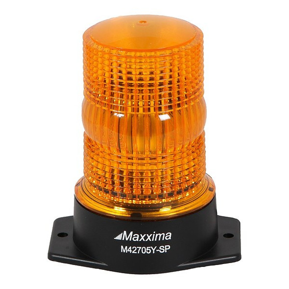 Maxxima Warning Light,Amber,Strobe,12.8V DC M42705Y