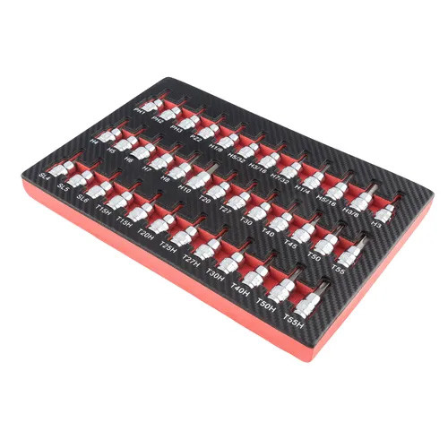 37 Pc. Bit Socket Set in EVA Foam 9737