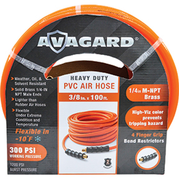 Avagard PVC Air Hose Assembly 3/8in x 100ft AVGPV38100