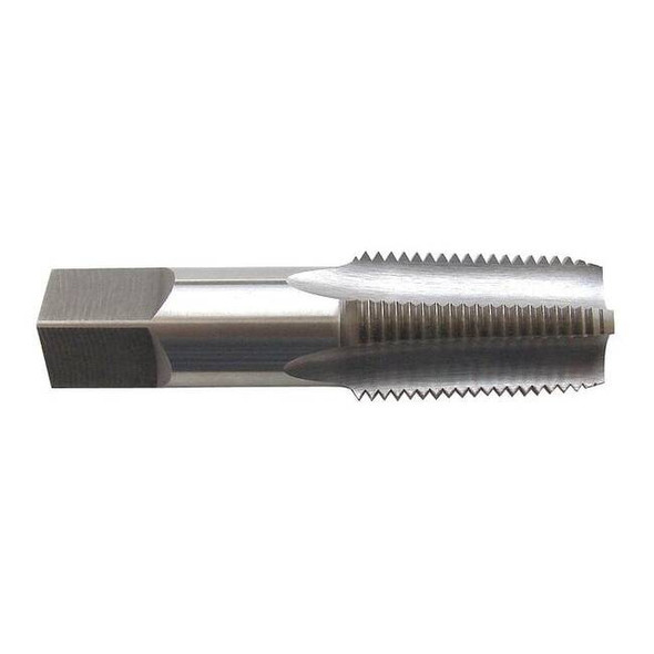 Straight Flute Hand Tap, M14-1.25, Plug, 4 Flutes, Metric Fine