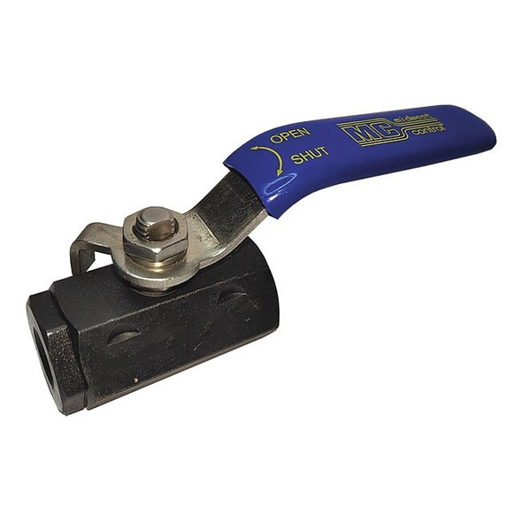 Manufacturer Varies 3/4" FNPT Carbon Steel Ball Valve Inline 32H963