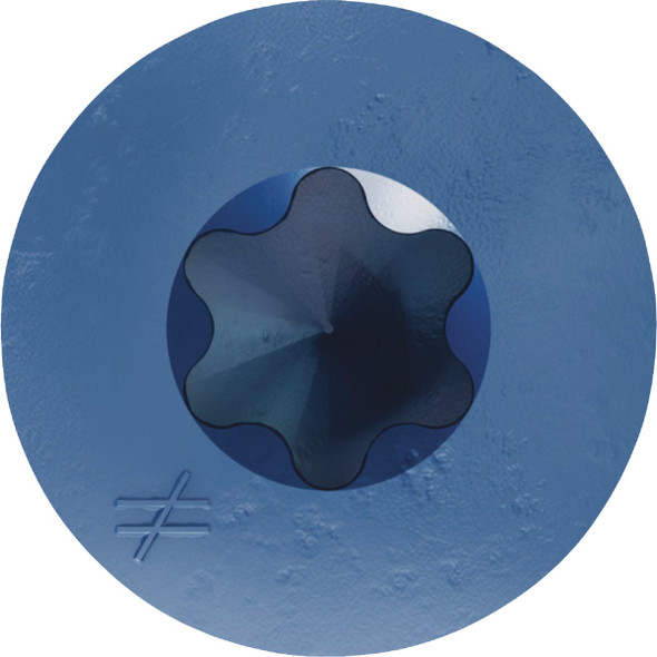 Titen Turbo 25 3/16x1-1/4 Flat Screw TNT18114TFC25