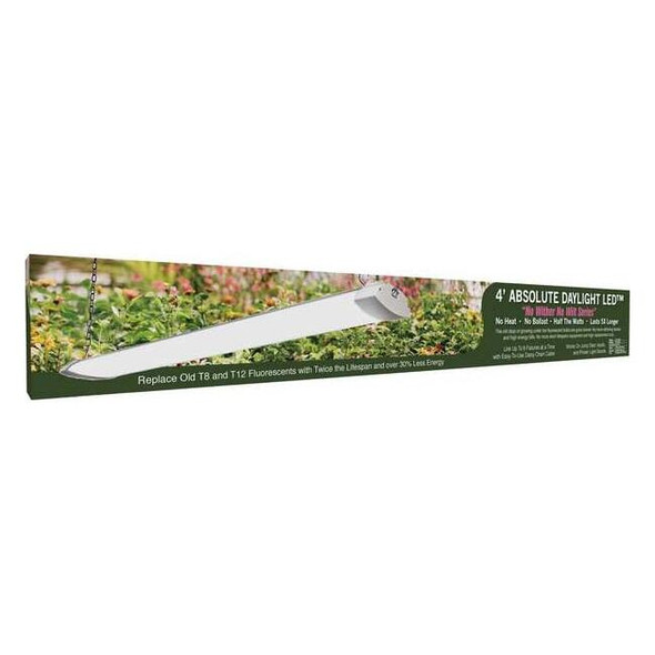Industrial 4 ft LED Grow Light Hydroponic Full Spectrum Daylight