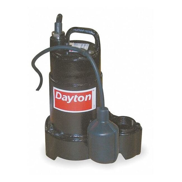 Dayton Pump,Effluent,1/2 HP 4HU74