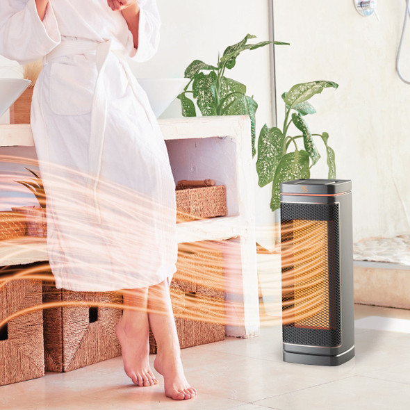 Handy Heater Copper Core Tower Oxcillating Ceramic Space Heater HEATCCT-MC2 625954