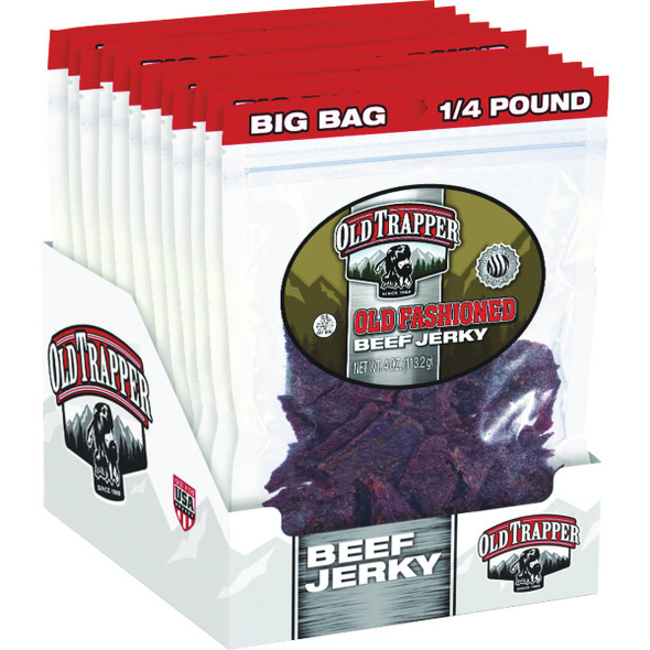 Old Trapper 4 Oz. Old Fashioned Beef Jerky